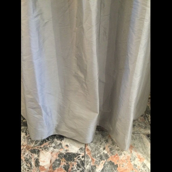 NEW Aidan Mattox [SZ 0‎ ] Embellished Bodice Taffeta Ballgown in Silver - Picture 14 of 16